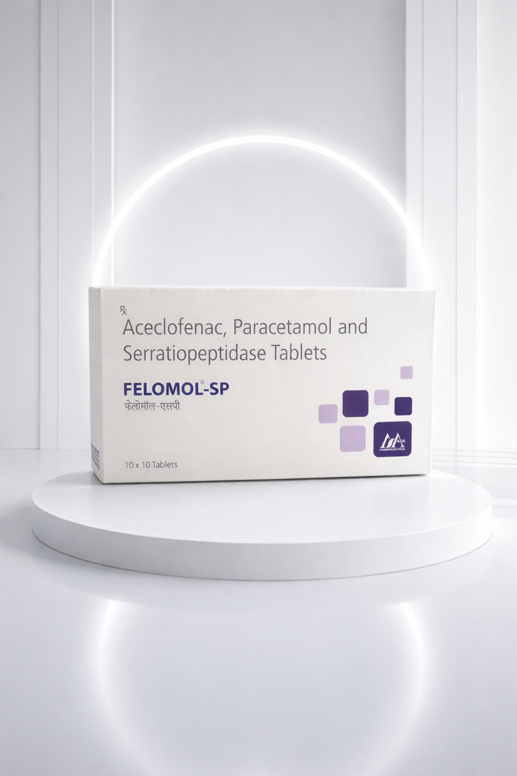 Aceclofenac, Paracetamol and Serratiopeptidase Tablets