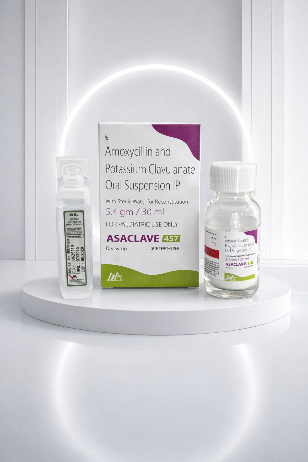 Amoxycillin and Potassium Clavulanate Oral Suspension IP 457